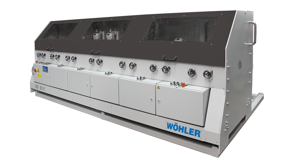 Woehler macchina per la pulizia e lucidatura fili di acciaio